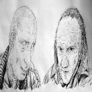 putin und depardieu artwork